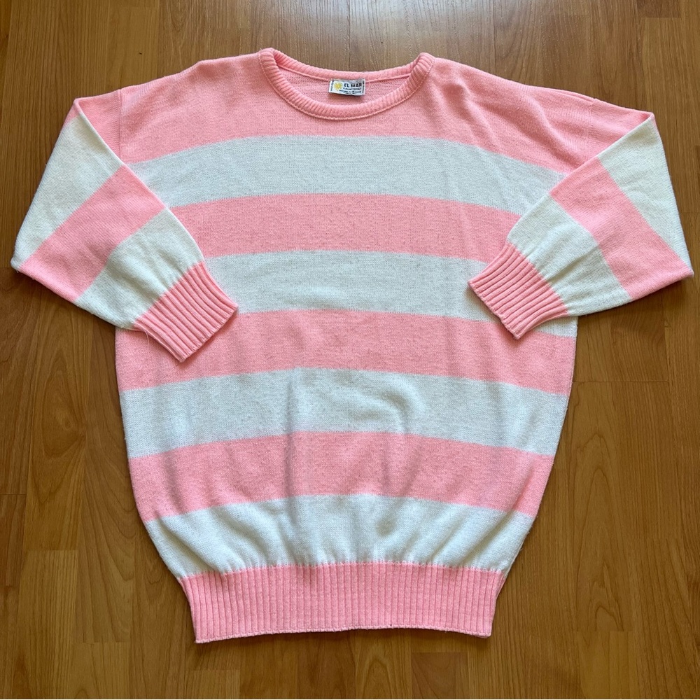 Vintage El Mar California oversized sweater